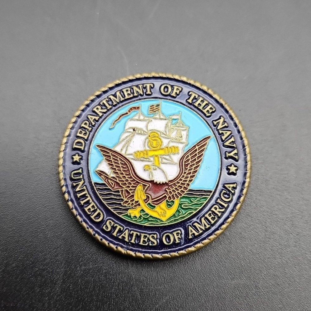 Department Of The Navy USS Nicholas FFG-47 Coin Token